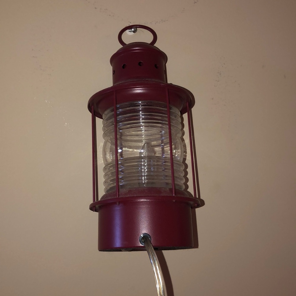 Red lamp
